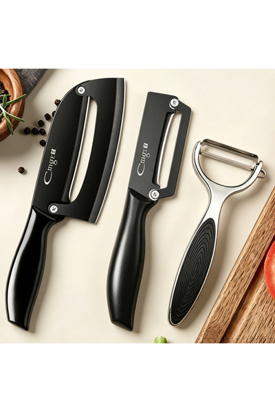 Choice 3pcs Multi-Function Kitchen-Specific Peeler for Slicing Fruit and Vege...