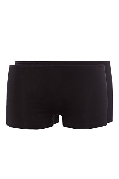 Skiny Damen Hipster, 2er-Pack - Advantage Cotton Stretch, Boy Leg Shorts, Bau...