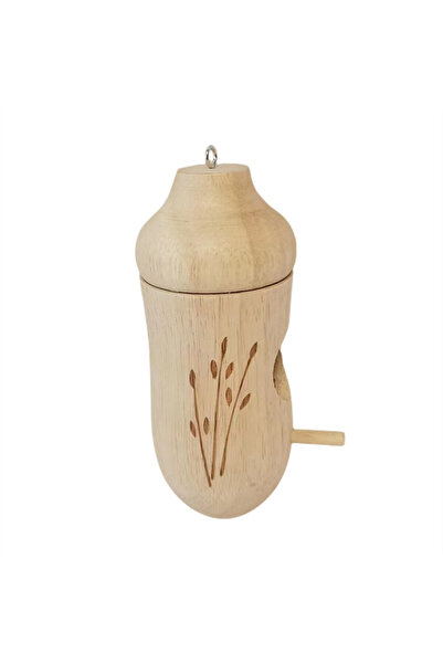 Choice1 Grass Handmade Wooden Hummingbird House Chalet Hanging Mini Bird Nest...