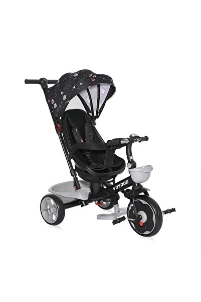 LORELLİ Tricicleta pentru copii, Voyage, cu sezut reversibil, 1-5 Ani, Black ...