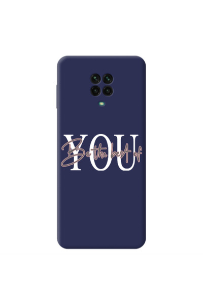 Other Xiaomi Redmi Note 9 Pro Be the best of Dark blue Colored Silicone TPU Θήκη