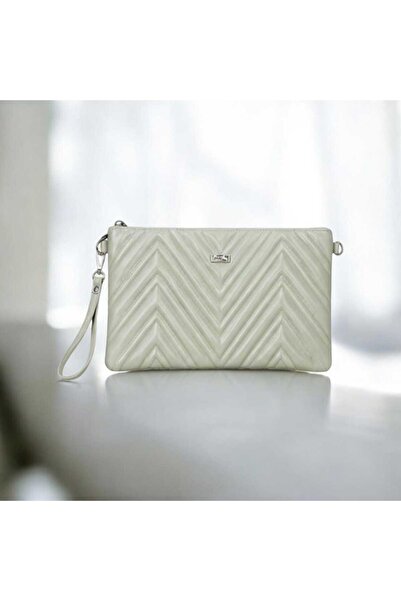 WİKİDAYS.S MODA TRENDİ Quilted Faux Leather Handbag with Wrist Strap - Stylis...