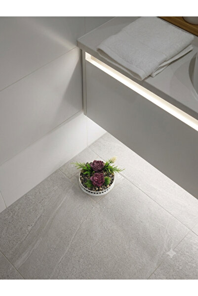 Kastasaksı 15x10 cm bitkili gider kapatmak için modern dekoratif saksı