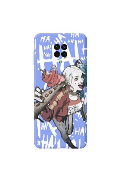 Other Xiaomi Redmi Note 9 Pro Ha Ha Ha Light Purple Colored Silicone TPU Θήκη