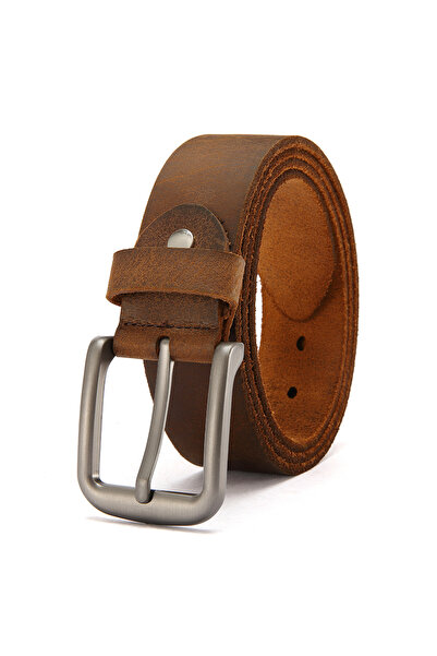Choice3 115CM Coffee Men's Luxury Genuine Cowskin Leather Belt Designer Fashi...