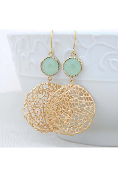 Choice WC4369-1 Bohemian Style Hollow Out Design Irregular Circular Pendant E...