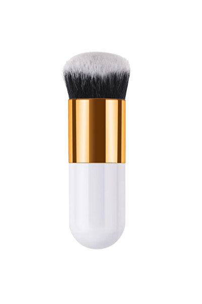 Choice A0274-1pc White gold New Fashion Chubby Makeup Brush highlight brush l...