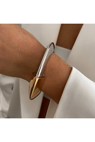 Choice4 E00K3H302393 Ingemark Exaggerated Punk Irregular Wide Cuff Bangle for...