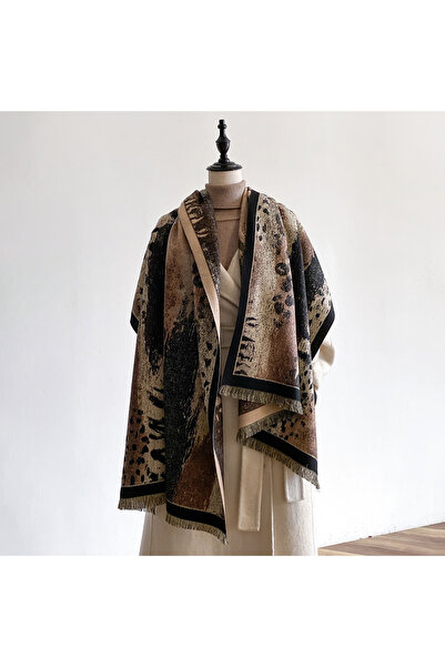 Choice Brown Ladies 2025 Latest Design Winter High Quality Two Sided Jacquard...