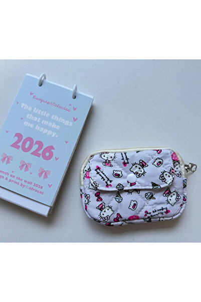 Choice1 Purple New KT cat small card holder, versatile and stylish coin purse...