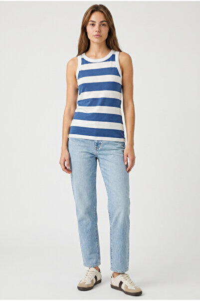 Sementa Striped Marine Strap Tank Top - Indigo