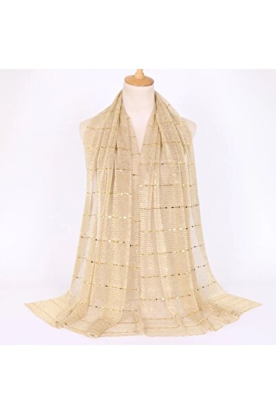 Choice 16 Summer Lurex Glitter Scarf Elegant Lightweight Elastic Shawl For Wo...