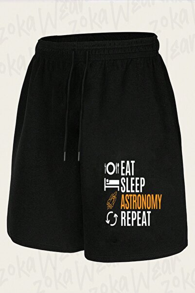 ZOKAWEAR Unisex Astronomy Design Printed Shorts