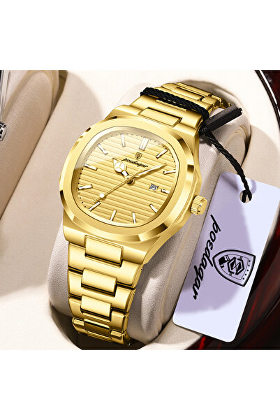 Choice3 789 Gold Gold Luxury Women’s Wristwatch Stainless Steel Date Quartz C...