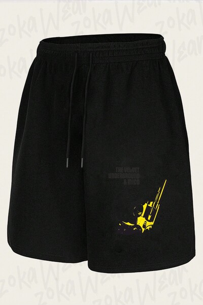 ZOKAWEAR Unisex the Velvet Underground V2 Design Printed Shorts