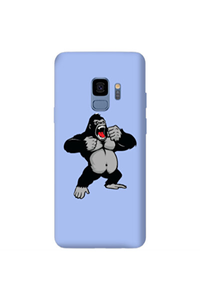 Other Samsung S9 Plus Angry Gorilla2 Light Purple Colored Silicone TPU Θήκη