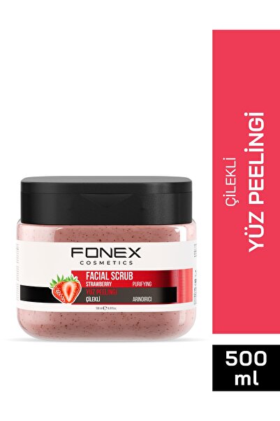Fonex Yüz Peelingi Çilekli 500 ML