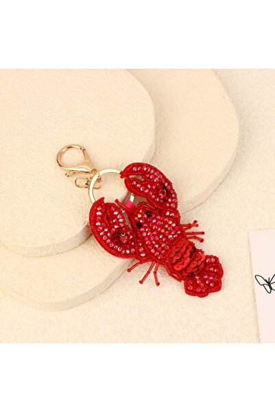 Choice3 JETTING 01 [ZYAS]Rhinestone Lobster Beaded Pendant Pretty Hand Sewn B...