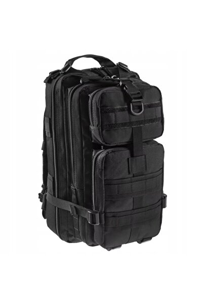 TEXAR Rucsac militar Assault, poliester, 25l, negru, 45x25x25cm