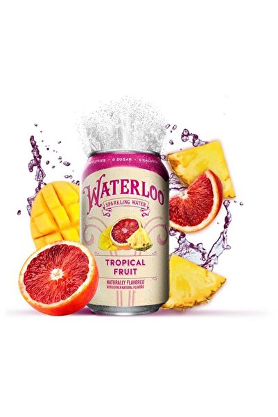 Waterloo Sparkling Water Waterloo Tropical Fruit Sparkling Water 355ml