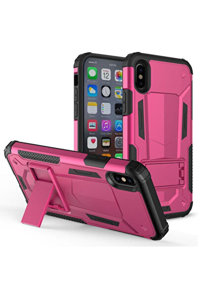 Zizo Carcasă spate din plastic fucsia (iPhone X / Xs)