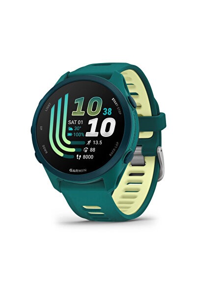 Garmin Forerunner 170 Music Turkuaz Yeşili, Turkuaz Yeşili/Limon Sarısı Kayışlı