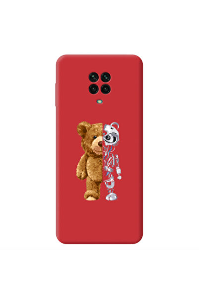 Other Xiaomi Redmi Note 9 Pro Glacier Red Colored Silicone TPU Θήκη