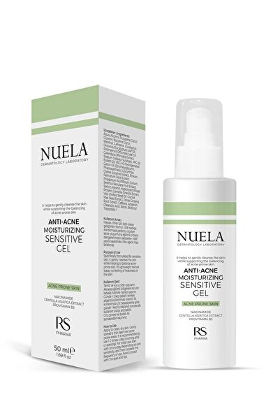 NUELA Yağlı Ciltler İçin Akne Karşıtı Nemlendirici Jel (50 ml)