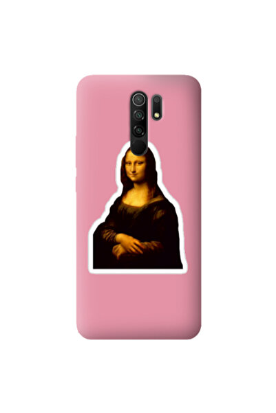 Other Xiaomi Redmi 9 Davinci Pink Colored Silicone TPU Θήκη