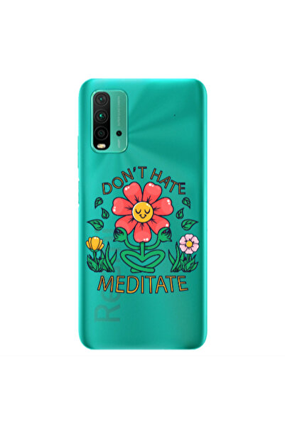 Other Xiaomi Redmi 9T Meditate Transparent Silicone TPU Θήκη