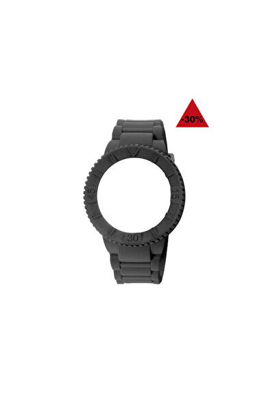 Other WATX & CO Λουράκι από καουτσούκ Γκρι 43mm