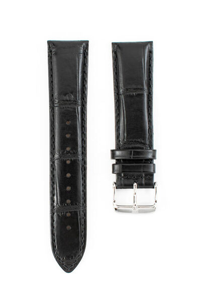 Tommy Hilfiger Δερμάτινο λουράκι ρολογιού μαύρο 22mm