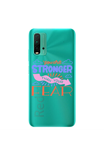 Other Xiaomi Redmi 9T You are Stronger Transparent Silicone TPU Θήκη