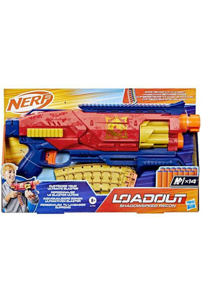 Hasbro Games Εξοπλισμός Εκτοξευτή Nerf Shadowspeed Recon για 8+ Ετών