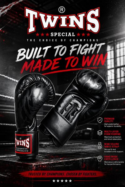 TWINS Charge Boks Eldiveni Boks / Kick Box / Muay Thai