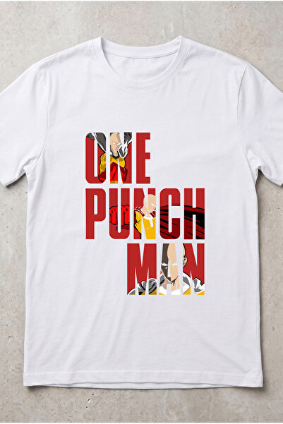 Silkensoul One Punch Man Anime Printed Standard Cut Unisex Tshirt