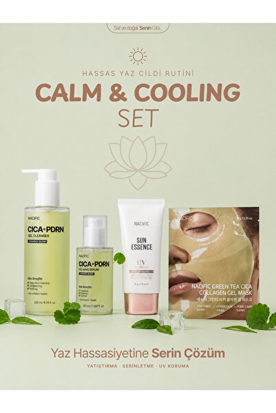 Nacific SUMMER CALM & COOLING SET (Hassas Yaz Cildi Rutini)
