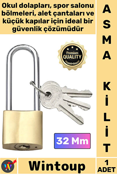 Wintoup # Lock Steel Body Security Lock Durable Protection Safety Mechanism Y...