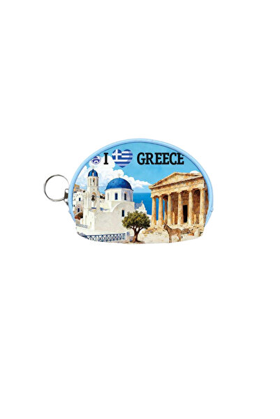 Tradesor Πορτοφόλι Souvenir μπρελόκ mini - Σετ 10pcs - PVC - Greece - 10*8*3c...