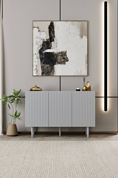 enwood Capella MDF 3 Kapaklı Konsol 120 cm