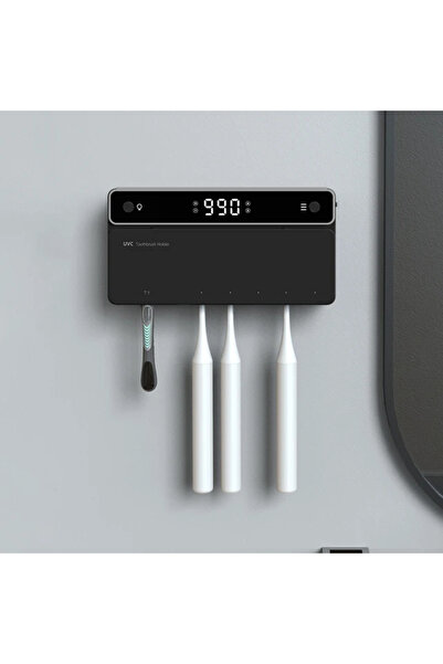 Choice1 Black New Multi-function Toothbrush Storage UV Self-cleaning Bathroom...