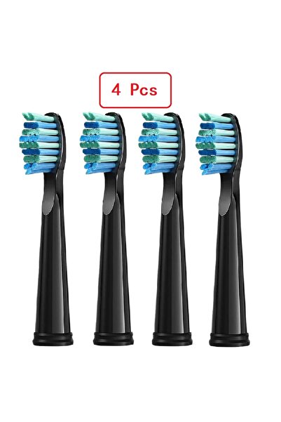 choice2 4 Pcs black 4 Pcs/Pack Replacement Brush Heads For Seago For Fairywil...