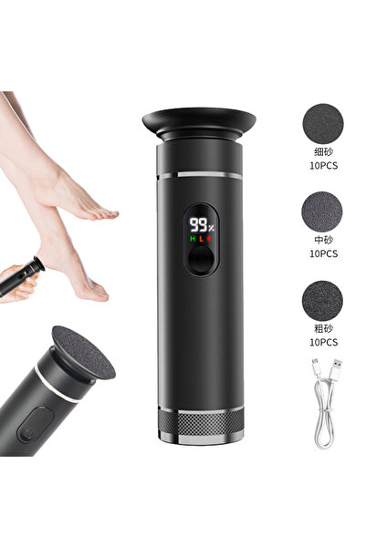 Choice black Electric foot trimmer, electric foot grinder with 9-level adjust...