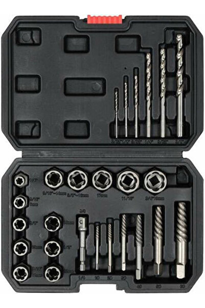yato Set de 26 de burghie HSS cu coadă hexagonală pentru metal