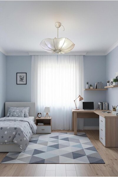 Elizim Home Lighting Solea Beyaz Zarif Modern Tasarım Avize