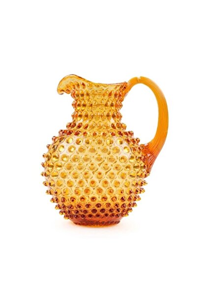 Anna Von Lipa Χειροποίητη Γυάλινη Κανάτα Paris Hobnail 101-1 2 λίτρα Κεχριμπα...