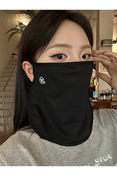 choice2 black 2026 New Summer Ice Silk Sunscreen Mask for Women, Thin, Breath...