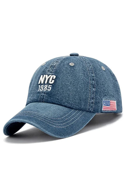 Choice1 Dark blue Unisex NYC 1985 Embroidery Baseball Caps Spring Autumn Outd...