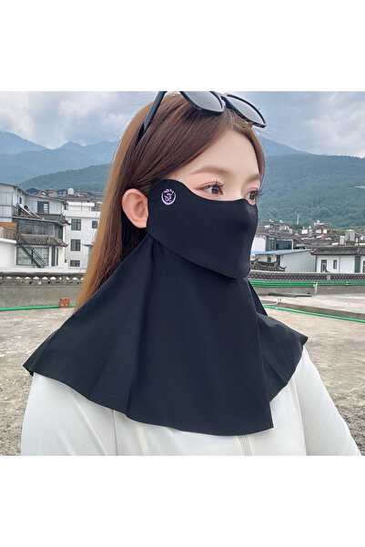 Choice3 black Drinking Water, Neck Protection, Sun Protection, Ice Silk Mask,...