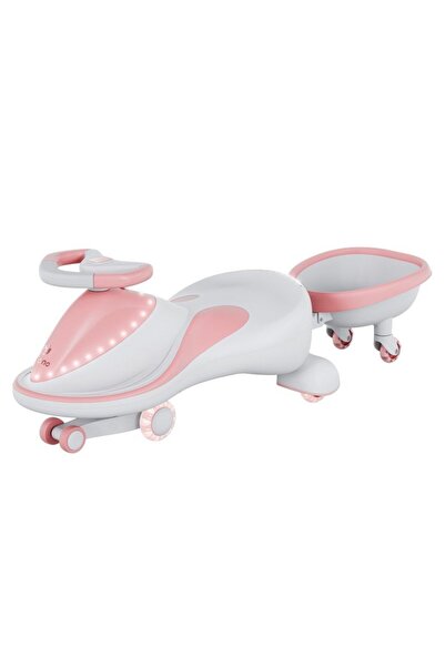 Tulano Vehicul copii Plasmacar gravitational Focus 55 Pink cu remorca,roti lu...